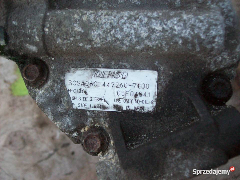 Corolla E12 14 VVTI Sprezarka kompresor Mińsk Mazowiecki