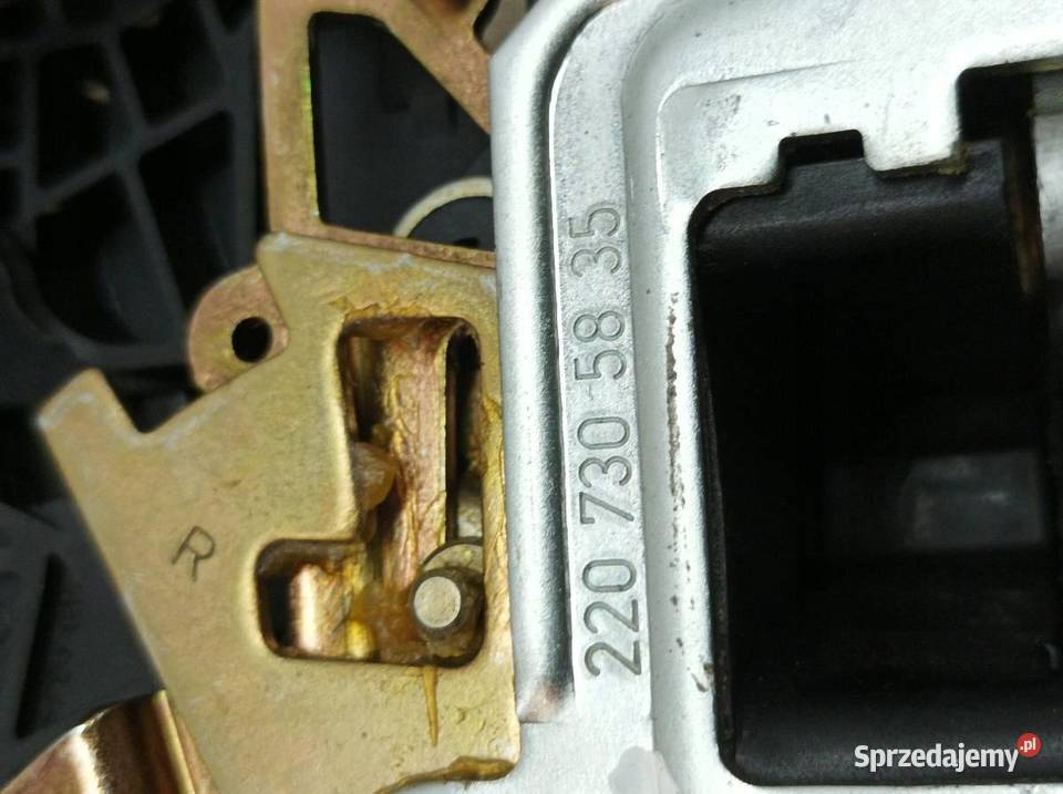 ZAMEK DRZWI TYŁ LEWY 2207305836 MercedesBenz Zamki, wkładki i kluczyki
