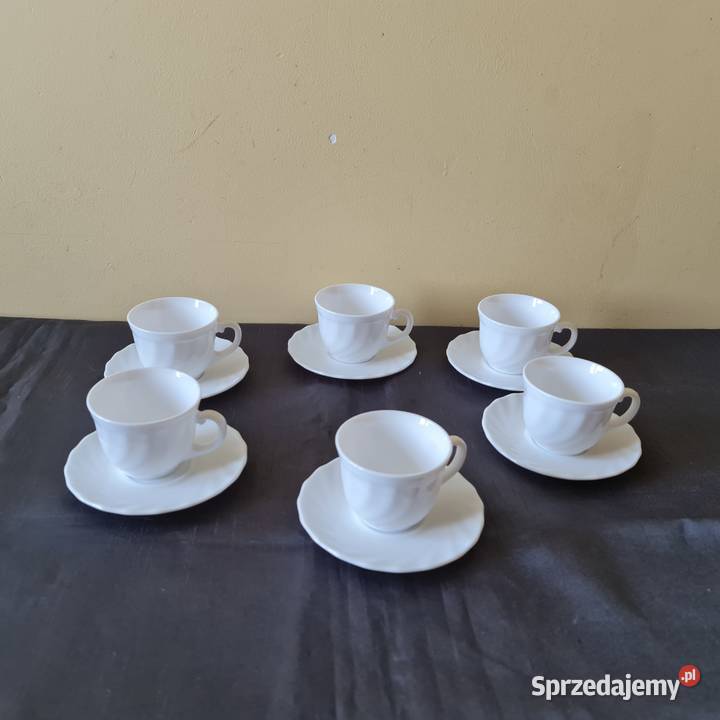 Filiżanki ze spodkiem ARC FRANCE Warszawa