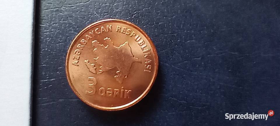 Stare monety 3 gapik 2006 Azerbejdżan podkarpackie Lesko