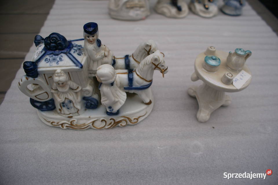 FIGURKI Porcelanowe Antyk 10Sztuk Okazja Olsztyn