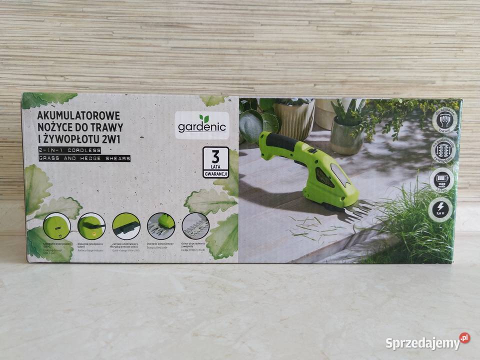 NAJTANIEJ Akumulatorowe Nożyce Do Trawy i Zabrze