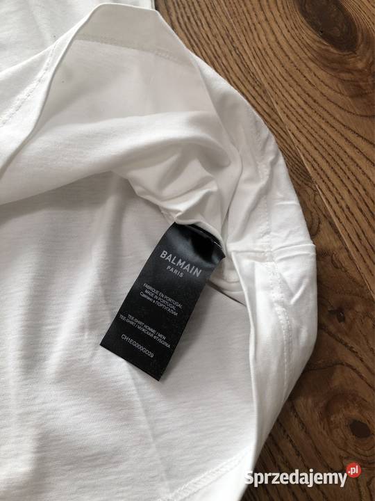 Koszulka TShirt Bluzka Balmain S2XL OFFWhite biały Warszawa