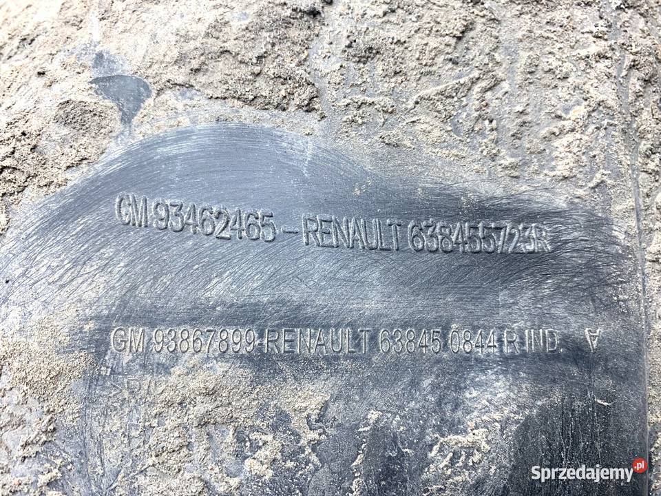 NADKOLE LEWY PRZÓD OPEL VIVARO B 93462465 Bus