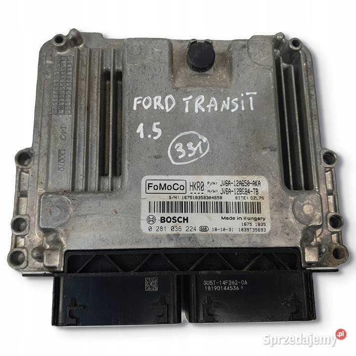 STEROWNIK SILNIKA Ford Transit Connect 15 TDCI Chełm sprzedam
