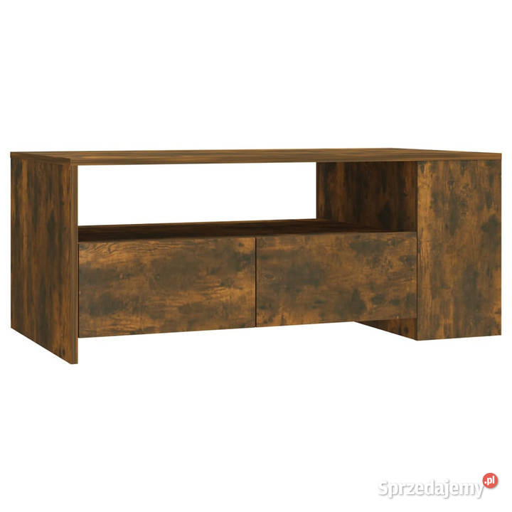 Stolik kawowy przydymiony dąb 102x55x42 WM816934 Warszawa