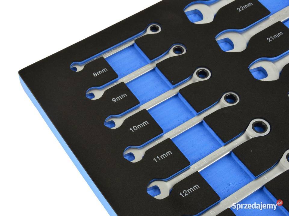 Wkład zestaw kluczy z grzechotką 13el 822mm Pozostałe Białystok sprzedam