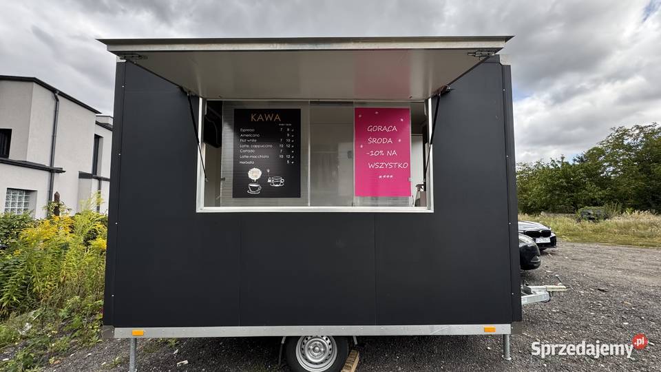 Przyczepa gastronomiczna 35m na wynajem gastronomiczne Gastronomiczne Luboń
