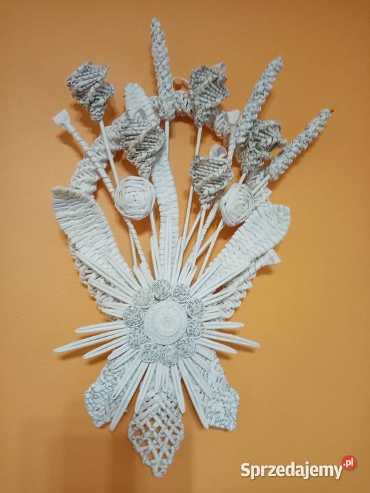 Dekoracja wisząca papierowa wiklina Pozostałe dolnośląskie Legnica