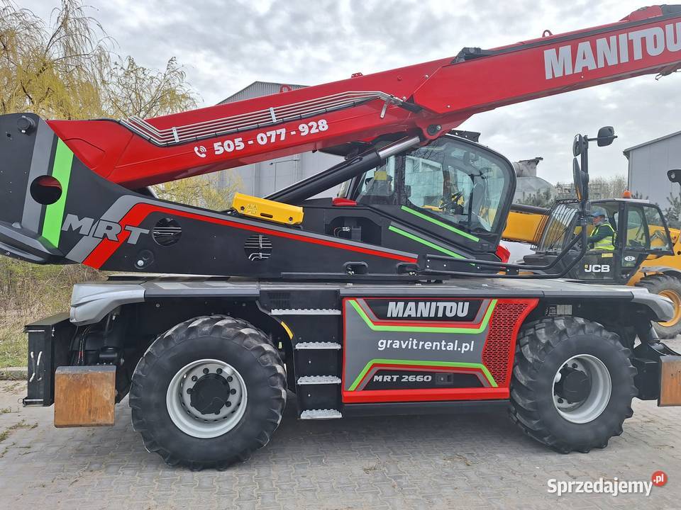 Ładowarka teleskopowa obrotowa Manitou MRT 2660 Lublin
