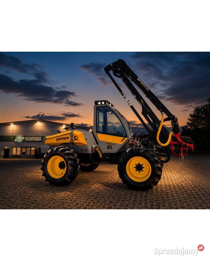 Harvester SAMPO 1046 X Głowica Nisula 400H Żuraw Nowy Kawęczyn sprzedam