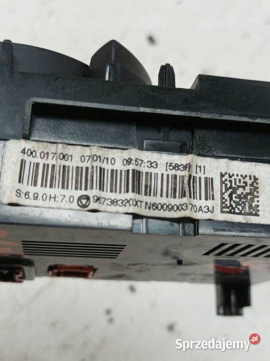 PANEL NAWIEWU 96738320XT Peugeot 3008 I 2008