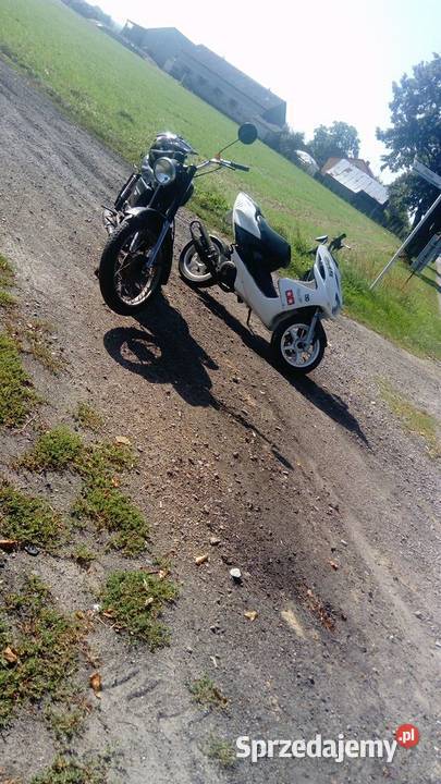 Yamaha Aerox 100cc zarejestrowany na 50cc Yamaha Milanów sprzedam