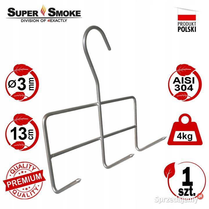 Hak Wędzarniczy Super Smoke do boczku i słoniny Białystok