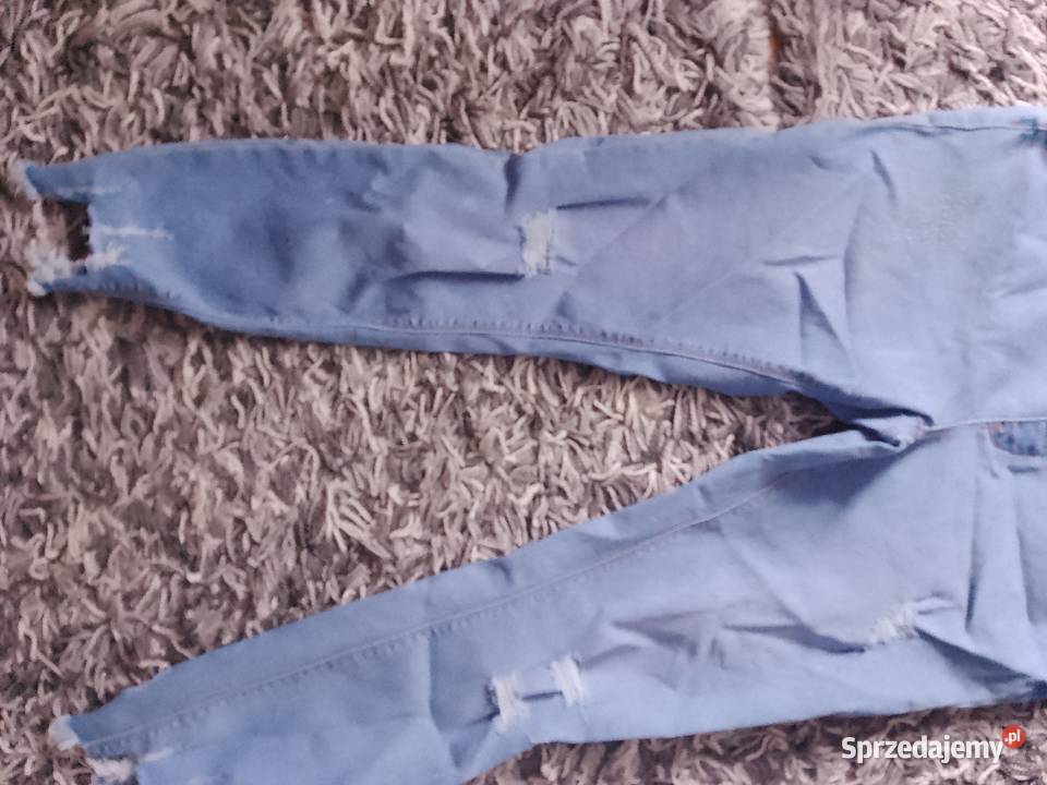Spodnie jeansowe z przetarciami Rozmiar 42(XL) Chrzanów