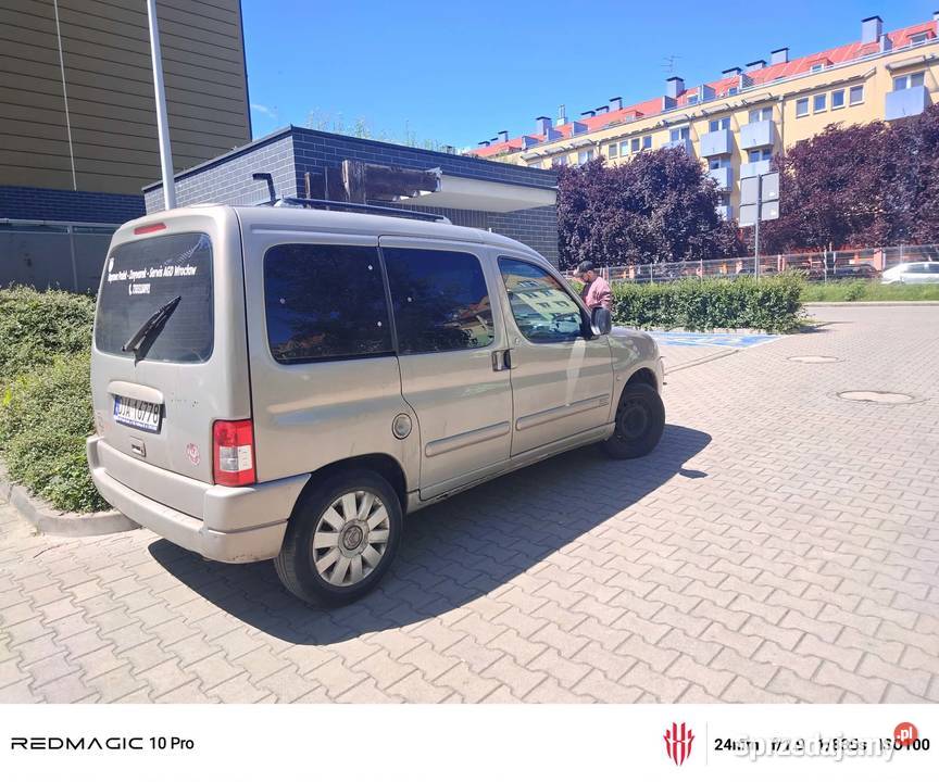 Citron Berlingo 19D 69 gruz roboczy ale jeździ Motoryzacja Wrocław