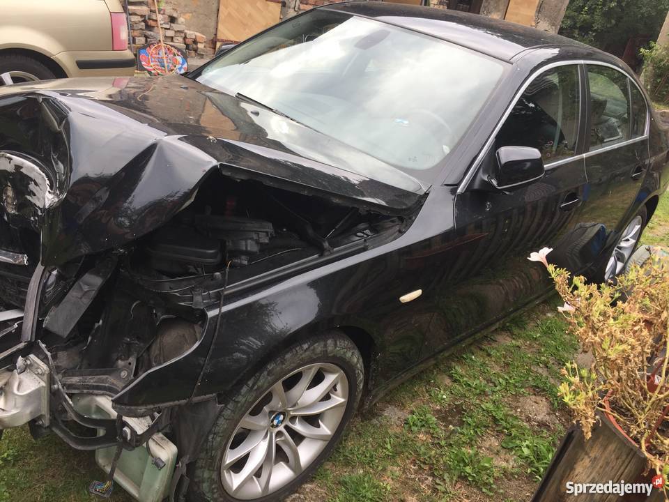 Bmw e60 uszkodzone CD Łęknica sprzedam