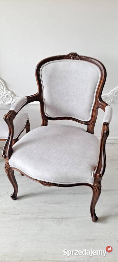 Stylowy fotel Ludwik Ludwikowski 90cm zachodniopomorskie
