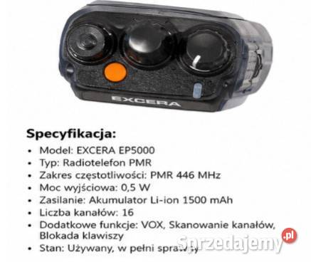 EXCERA EP5000 profesjonalny radiotelefon DMR Kołobrzeg