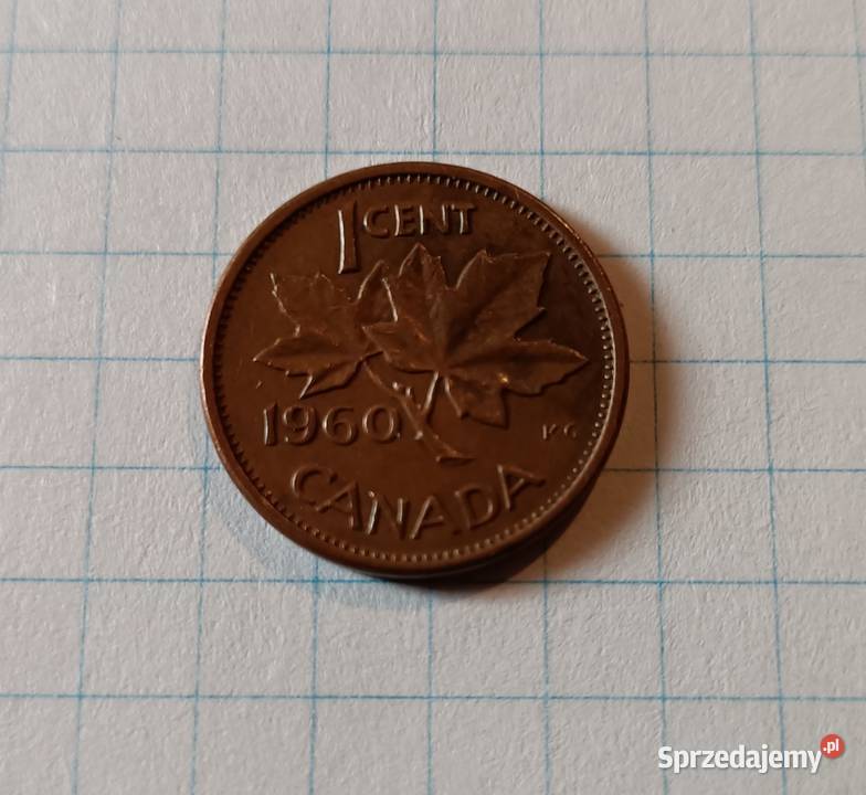 1 CENT 1960 KANADA Piszczac