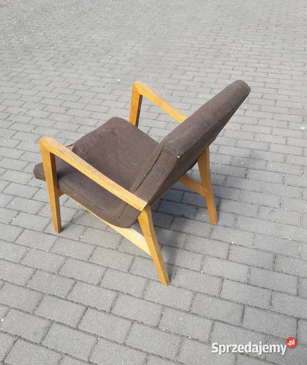Fotel PRL typ 300 138 Design lata 60 70 Vintage Gdynia