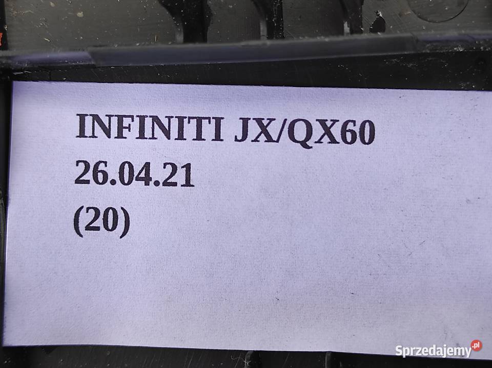 NAKŁADKA LISTWA PROGOWA LP INFINITI QX60 JX Części