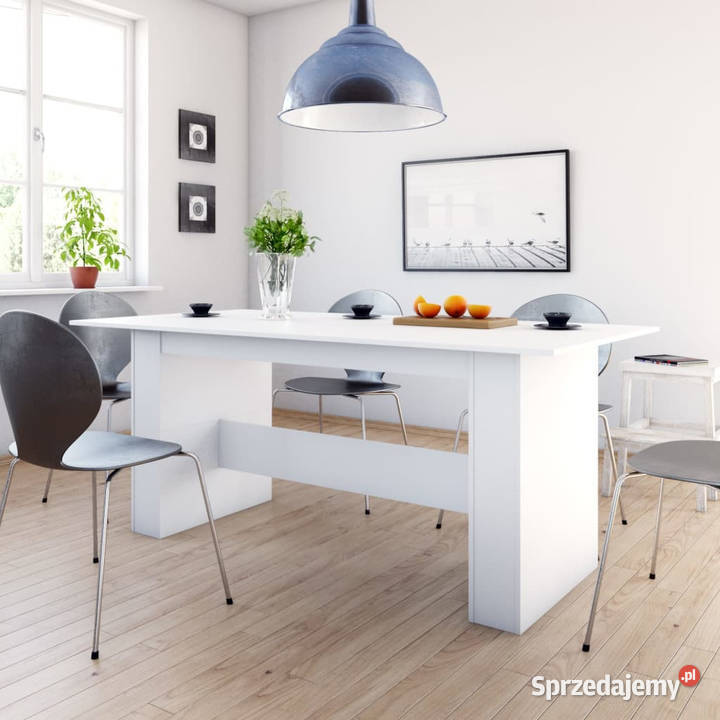 Stół jadalniany biały 180x90x76 materiał sprzedam