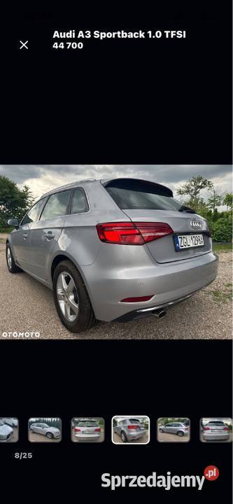 Audi A3 benzyna stan led matrix 79tyśKM bogata poduszka powietrzna A3 Łaniewo