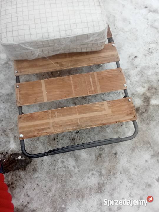 Łóżko turystyczne kempingowe składane Holenderka