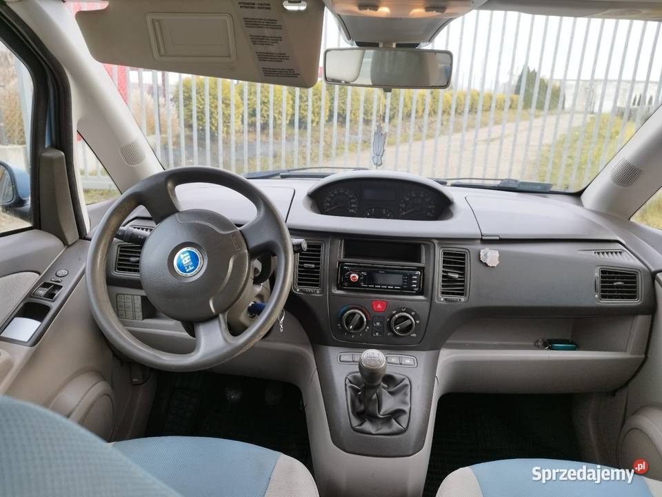 Ładny Fiat idea 19 JTD 2005 Rok produkcji 2005 Jarocin