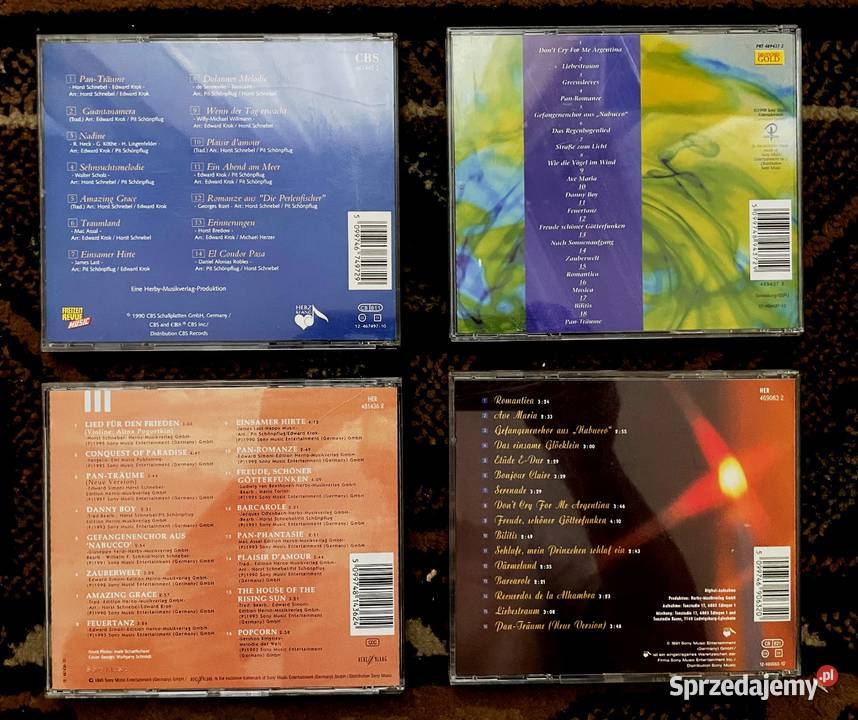 Edward Simoni fletnia pana 4 cd opis Sprzedaż etno/folk dolnośląskie Ząbkowice Śląskie