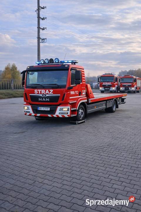 Wózek transportowy 35T Pomoc drogowy laweta