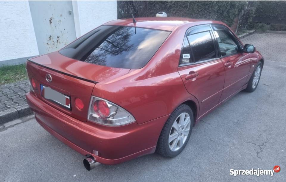 Lexus IS200 2000r aktualne opłatyPrzebieg 175047 Prądocin sprzedam