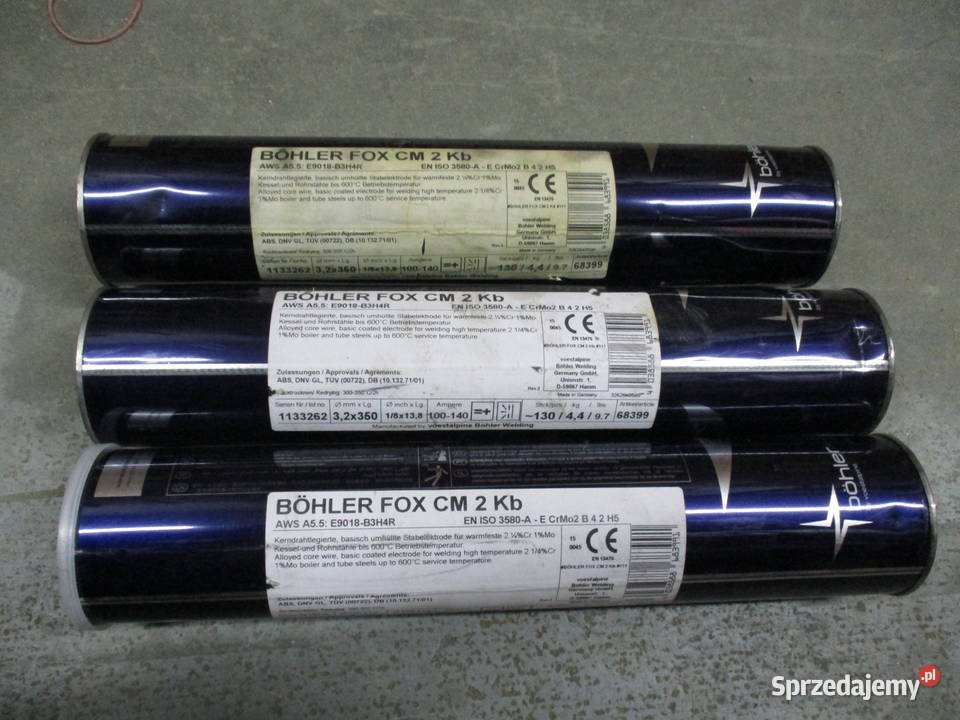 Elektrody spawalnicze BOHLER FOX 2 KB 32x350 Mogilno