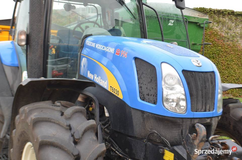Ciągnik rolniczy HOLLAND T 6030 Skrzynia biegów Automatyczna Grabik