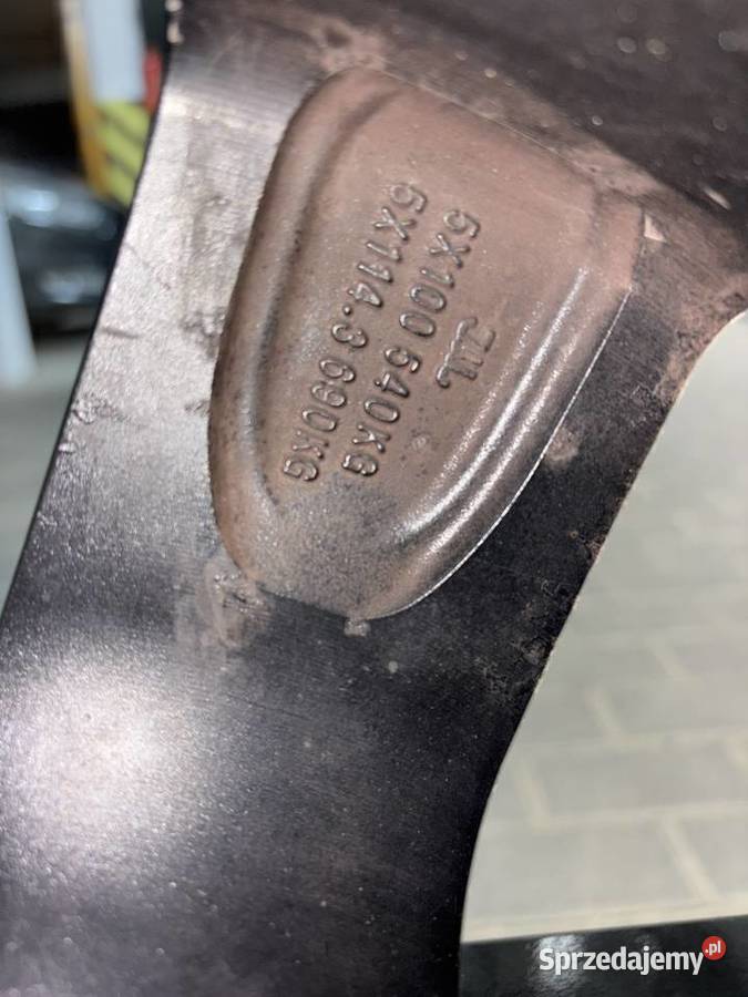 SPRZEDAM FELGI ALUMINIOWE 17 OPONY 22545 R17 Włocławek