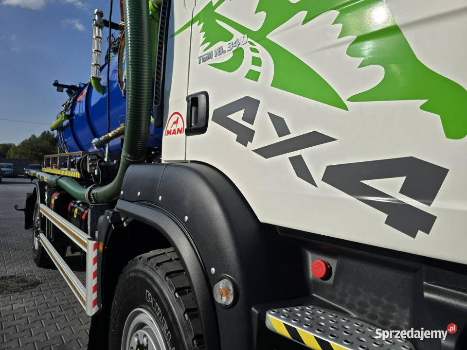 MAN 4x4 WUKO GAMON PW8 do zbierania odpadów