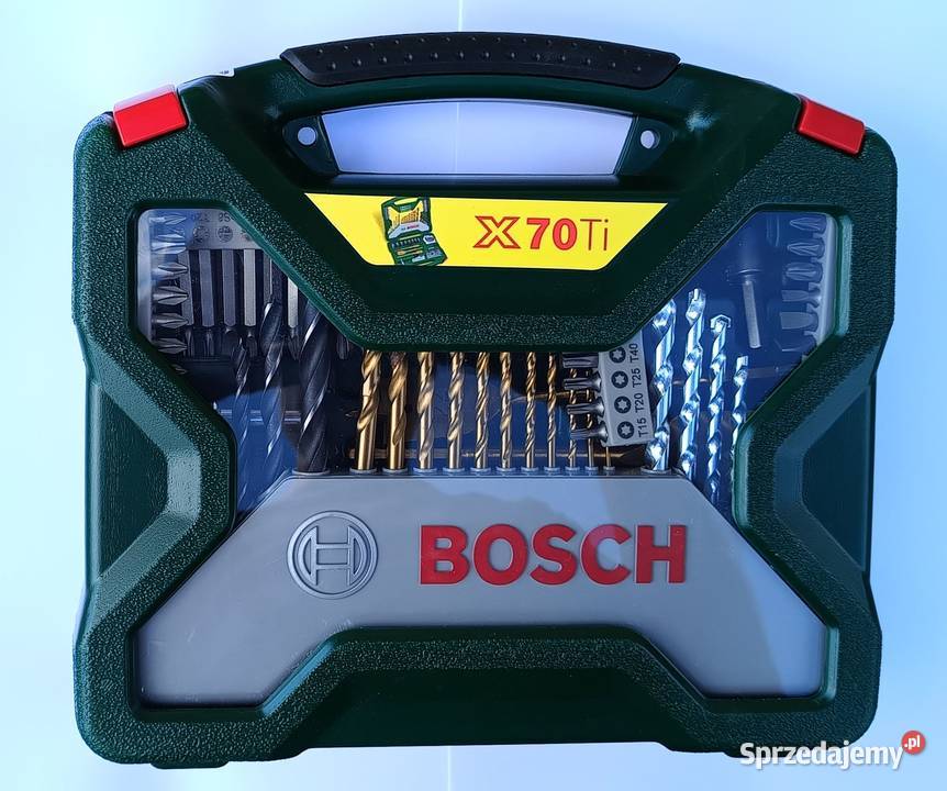 Zestaw Bosch XLine Titan 70 elementów nowy