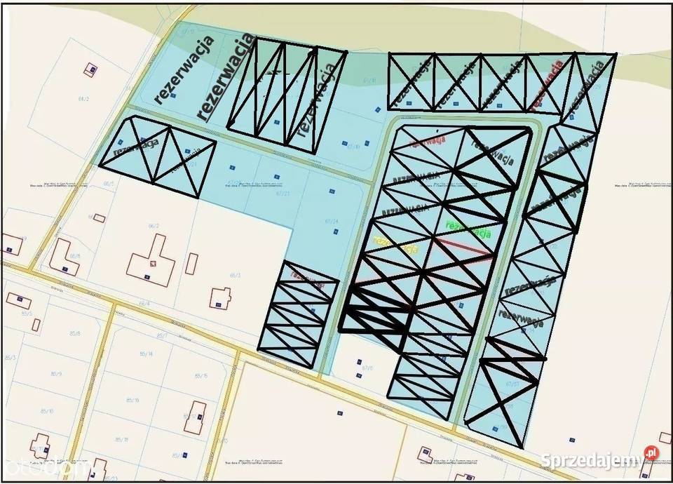 Działki budowlane Bartoszówka Skuły Żabia Wola Sprzedaż sprzedam
