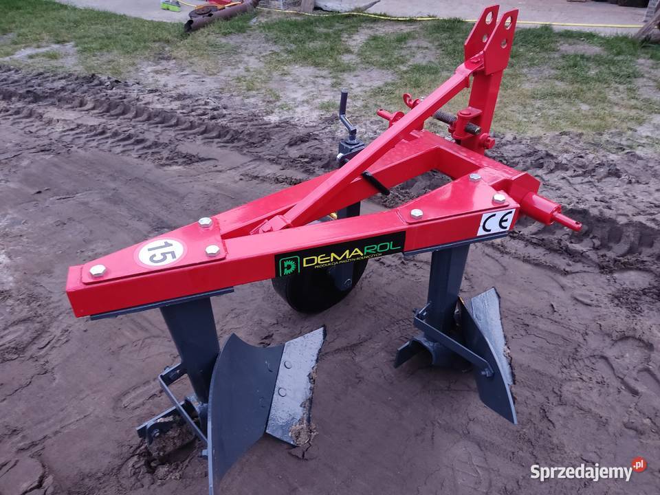 Solidny Pług zagonowy do mini traktorka Niedrzwica Duża