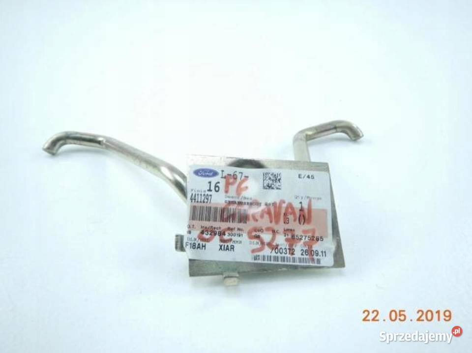 UCHWYT RURY WYDECHOWEJ FORD TRANSIT 0006