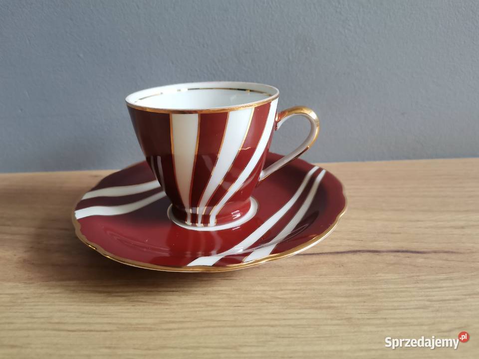 Stara filiżanka Feston Wincenty Potacki Ćmielów Katowice
