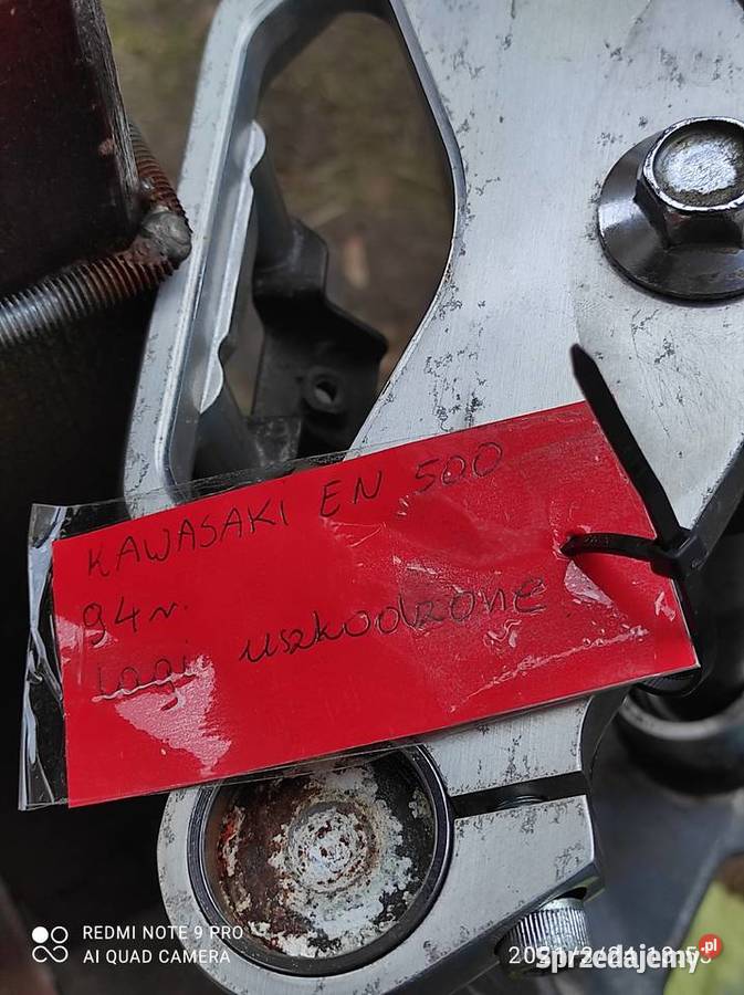 Kawasaki EN 500 lagi zawieszenie Amortyzatory Warszawa
