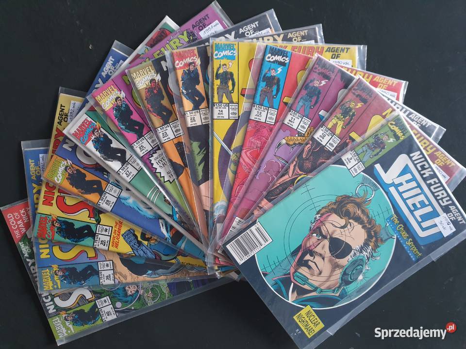Nick Fury Agent Of SHIELD 13 komiksów Marvel USA pomorskie Gdynia