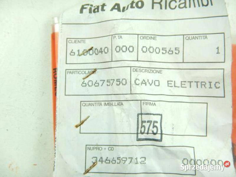 WIĄZKA INSTALACJA RADIA ALFA ROMEO 156 9702 NOWA sprzedam