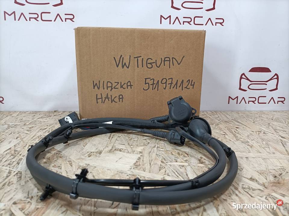 VW TIGUAN II INSTALACJA WIĄZKA HAKA HOLOWNICZEGO osobowe Pleszew