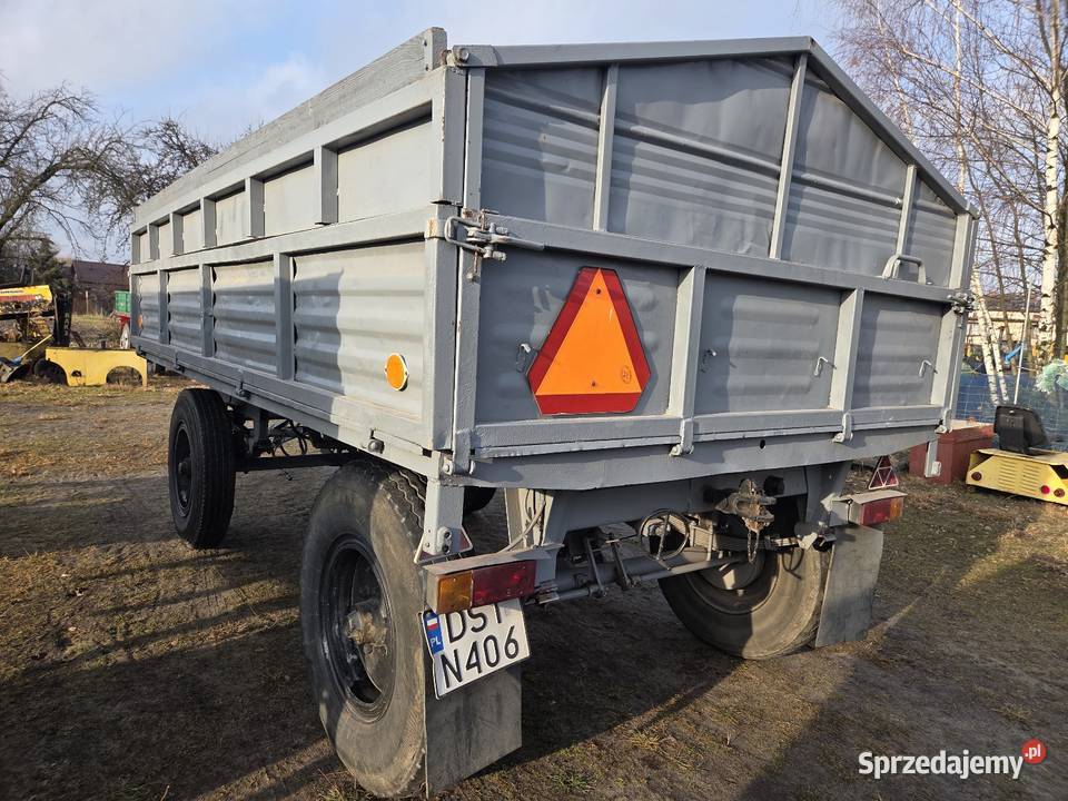 Przyczepa Autosan D46 zarejestrowana w super Złoczew