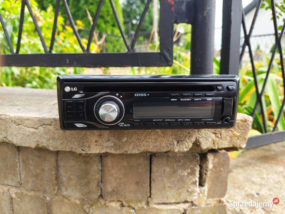 Radio samochodowe 1DIN LG LAC5800R CDMP3AUXUSB RDS