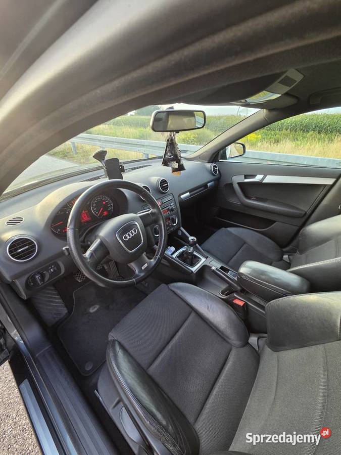 Audi A3 8P 20 TDI Sline manualna łódzkie Wieluń