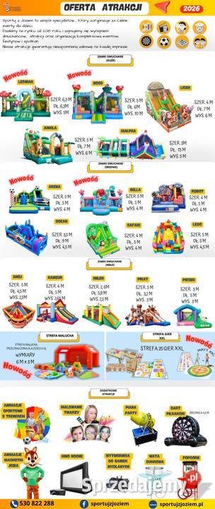 Zamki Dmuchane Dmuchańce Eventy Organizacja Poznań